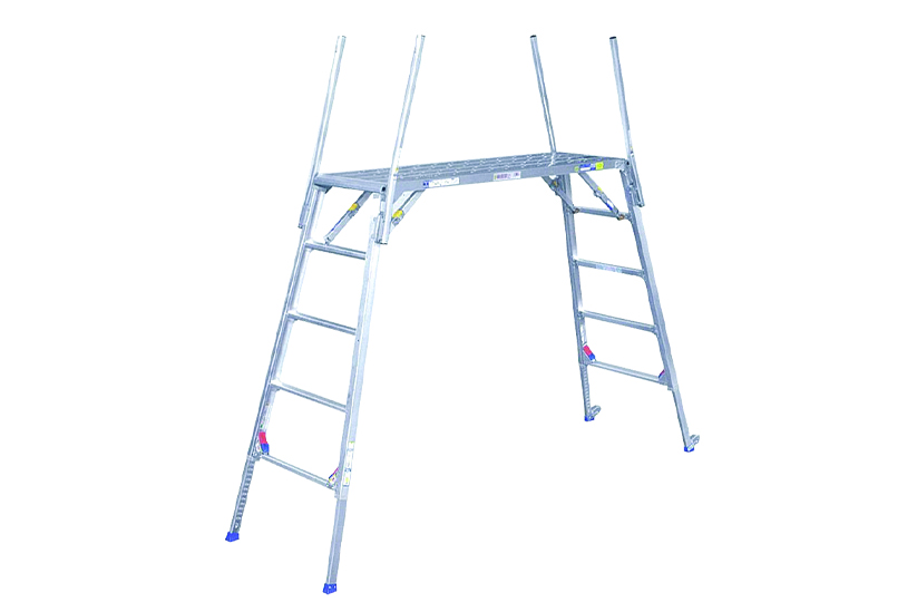 Wide stepladder